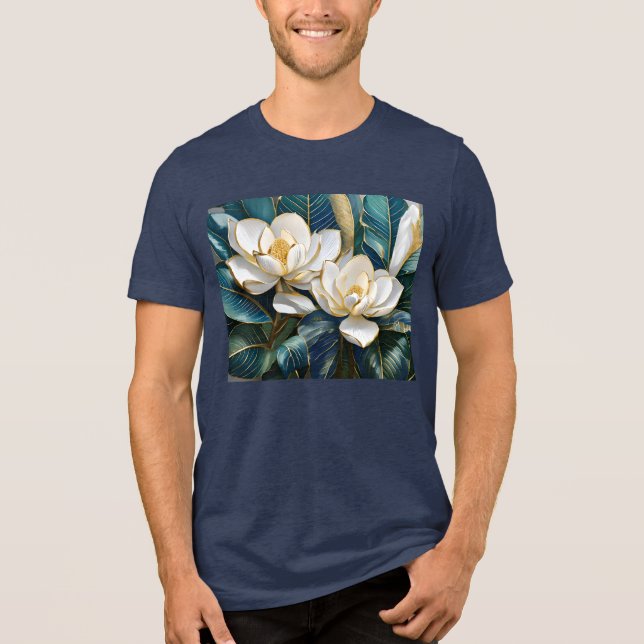 Magnolia Tri-Blend Shirt (Vorderseite)