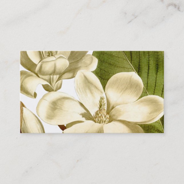 Magnolia-Visitenkarte Visitenkarte (Vorderseite)