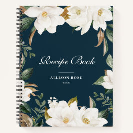 Magnolia Watercolor Weinroute Mendrisiotto Notizbuch