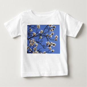 Magnolias blühen baby t-shirt