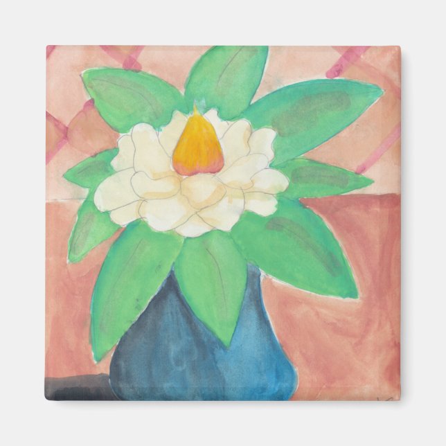 Magnolie Magnet (Vorne)