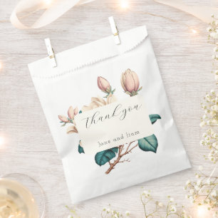 Magnolie mit weichem Erröten Geschenktütchen