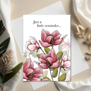 Magnolie Umarmen Ermutigungskarte Karte