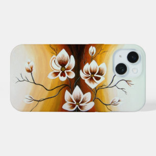 Magnolien, Acryl - iPhone 15 Hülle