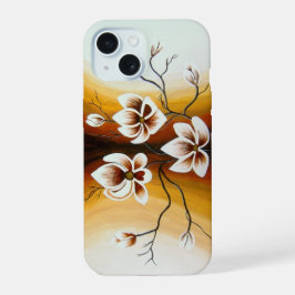 Magnolien, Acryl - iPhone 15 Hülle