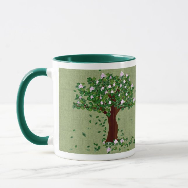 Magnolien-Baum-Tasse Tasse (Links)