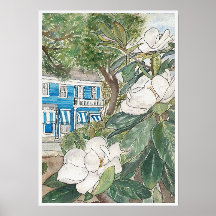 Magnolien bei Commanders Print