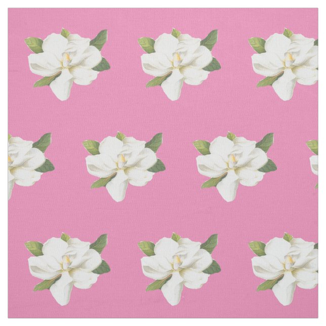 Magnolien-Blüte Stoff (Muster)
