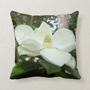 Magnolien-GrandifloraWurfs-Kissen Kissen