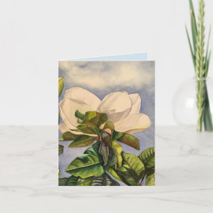 Magnolien-Himmel Karte