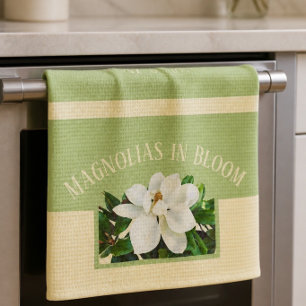 Magnolien in Bloom Kitchen Handtuch