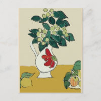 Magnolien in Vase, nach Matisse