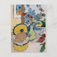 Magnolien in Vase, nach Matisse