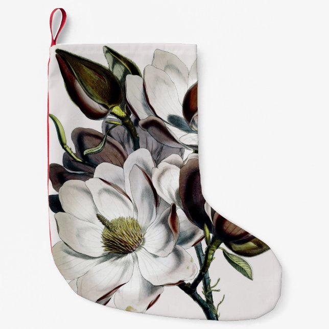 Magnolien-Schokoladen-Traum Kleiner Weihnachtsstrumpf (Vorderseite)