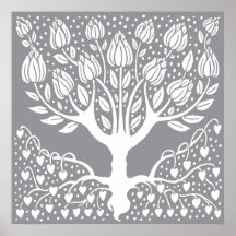 Magnolienbaum von Aubrey Beardsley