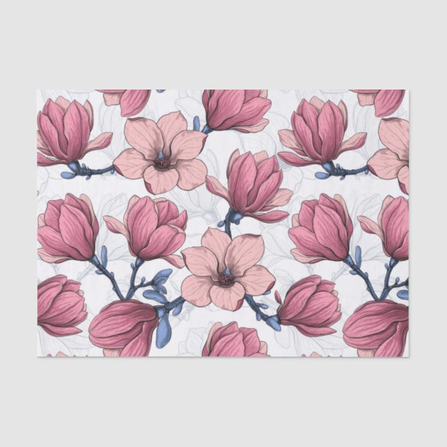 Magnoliengarten 2 seidenpapier (Vorderseite)