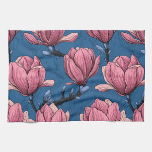 Magnoliengarten Geschirrtuch