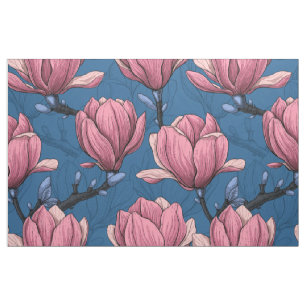 Magnoliengarten Stoff