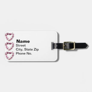 Magnolienherz Gepäckanhänger