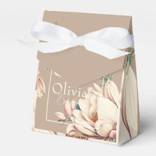 Magnolische Babydusche Geschenkschachtel