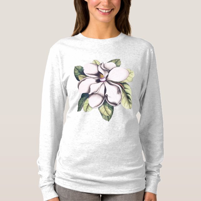 Magnolische Blume T-Shirt (Vorderseite)
