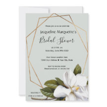 Magnolisches Brautparty mit Gold und Sage
