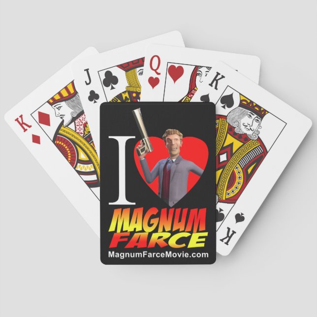 Magnum Farce Spielkarten (Rückseite)