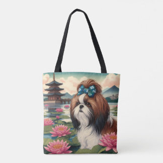 Magnum Maximus Lotus Pond Leinwand Tasche