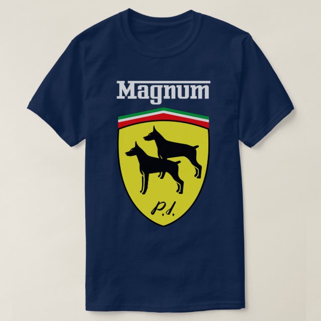 Magnum Shield Dark Fabrics TShirt (Design vorne)