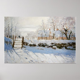 Magpie (1868-1869) | Claude Monet Poster