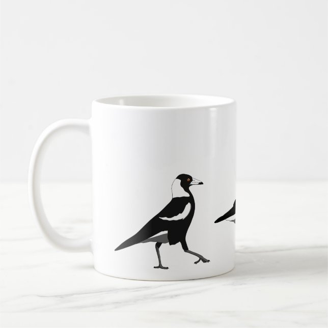 Magpie-Tasse Kaffeetasse (Links)