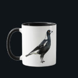 Magpie-Tasse Tasse<br><div class="desc">Magpie auf einer Tasse</div>