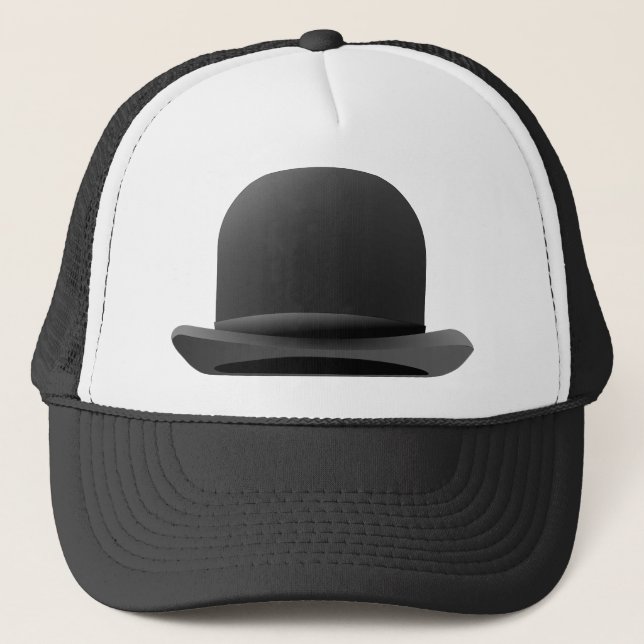 MAGRITTE'S HAT KREATIVE SURREALIST Trucker Hat Truckerkappe (Vorderseite)