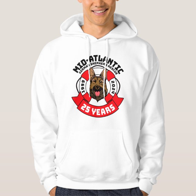 MAGSR Hoodie zum 25-jährigen Jubiläum (Vorderseite)