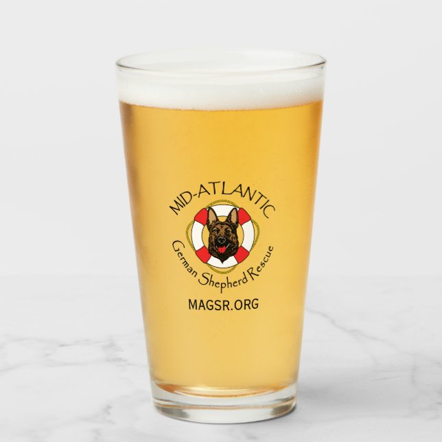 MAGSR Pint Glass Glas (Vorne (Gefüllt))