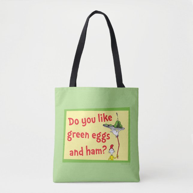 Magst du grüne Eier mit Schinken? Tasche (Vorderseite)