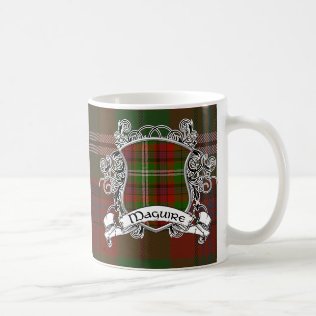 Maguire Tartan-Schild Kaffeetasse (Rechts)