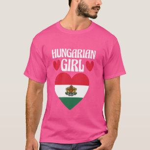 Magyar Women Funny Hungary Flaggenstaat Patriotisc T-Shirt