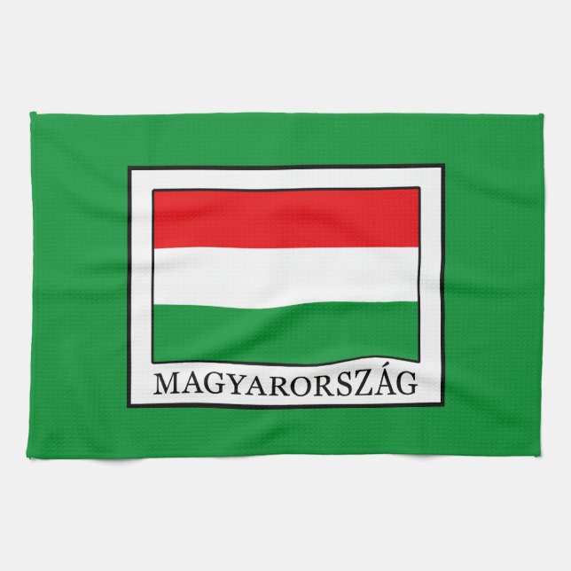 Magyarorszag Geschirrtuch (Horizontal)