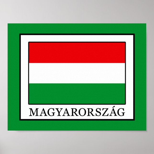 Magyarorszag Poster (Vorne)