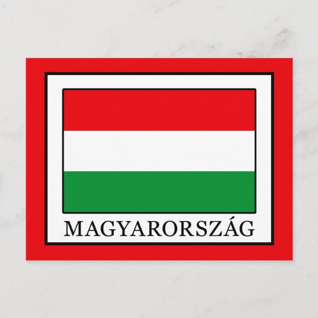 Magyarország Postkarte (Vorderseite)