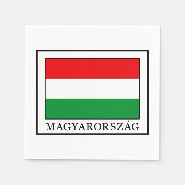 Magyarorszag Serviette (Vorderseite)