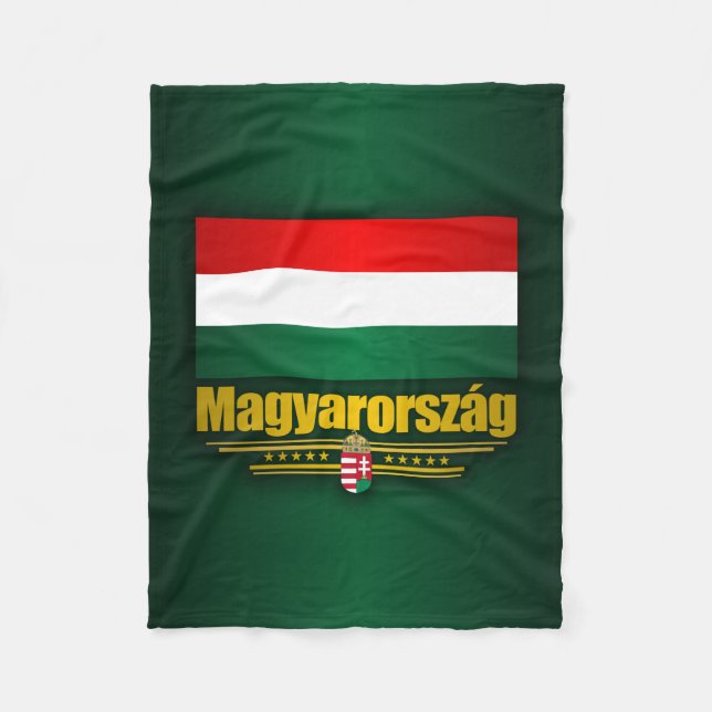 Magyorszag (Ungarn) Fleecedecke (Vorderseite)