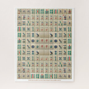 Mah-Jong Symbolic Square Puzzle