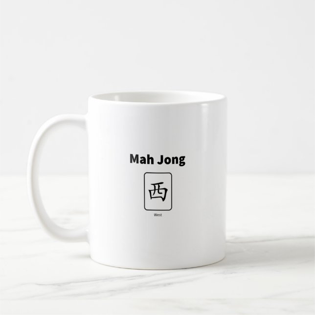 Mah-Jong-Tasse Kaffeetasse (Links)