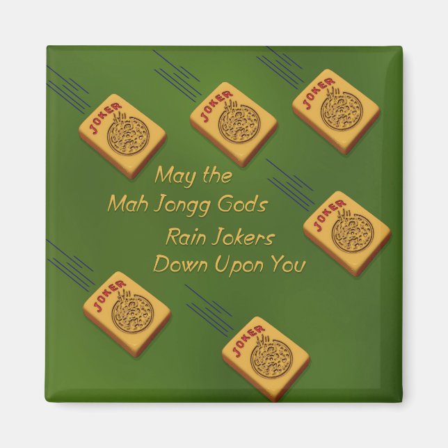 Mah Jong Wish Magnet (Vorne)