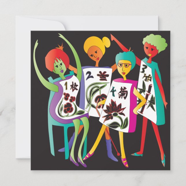 Mah Jongg Blume Dance (Vorderseite)