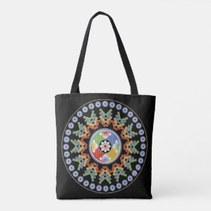 Mah Jongg Carreaux Grand Sac fourre-tout