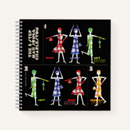 Mah Jongg Charleston/American Tiles Notebook Notizbuch