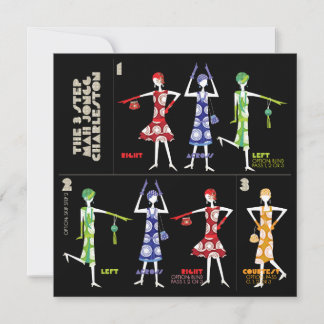 Mah Jongg Charleston Flat Card